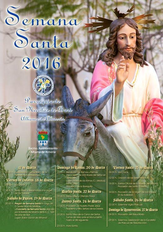 Semana Santa en Alhama de Almería 2016 Alhama de Almería